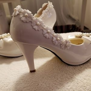 High heel shoes